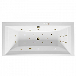 Акриловая ванна EXCELLENT Crown Grand 190x90 см «ULTRA», бронза