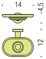 Мыльница Colombo Design Basic B2701