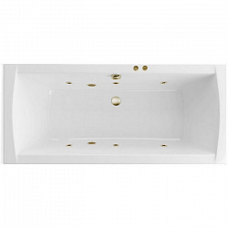 Акриловая ванна EXCELLENT Aquaria Lux 180x80 см «SOFT», бронза