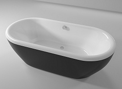 Акриловая ванна Riho DUA FS 180x86 см, FS WHITE AND COLOUR PANEL
