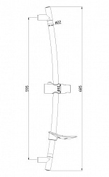 Душевая штанга Lemark LM8064C