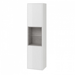 Шкаф-пенал EXCELLENT Tuto 40 см (белый/бетон)